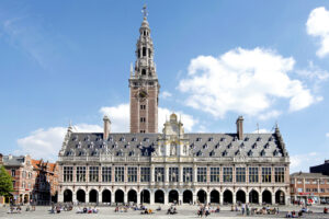 Photo of the University Library in Leuven